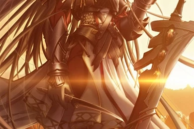 Anime Girl Under Sun iPhone Wallpapers