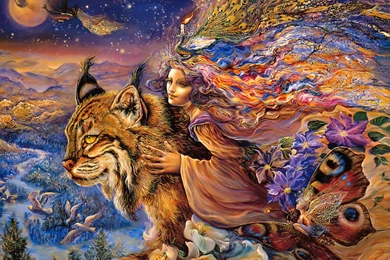 Art Of Imagination : Mystical Fantasy Paintings Of Josephine Wall ...