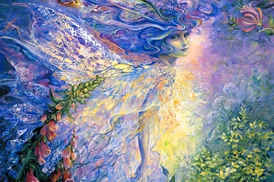 Mystical Fantasy Paintings Of Josephine Wall 1024x768 NO.15 ...