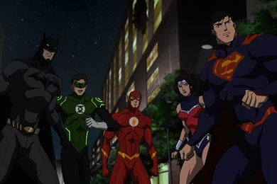 1920x1080px Justice League War