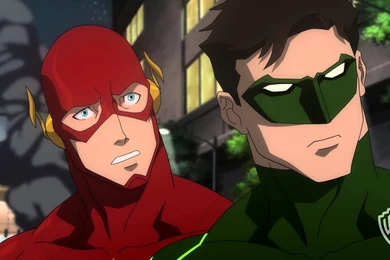 Justice League: War: Flash Meets Batman Clip   YouTube
