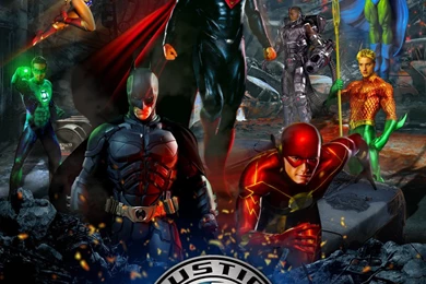 The Justice League By Lesajt On DeviantArt