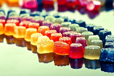 Download Wallpapers 1920x1080 Fruit Candy, Colors, Ranks, Sweet ...