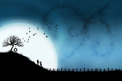 Sweet Love Memories In Night Hd Desktop Wallpapers   1152x864 ...