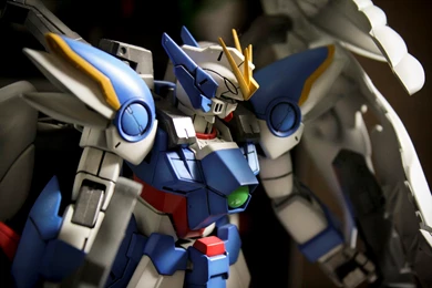 MG 1/100 Wing Gundam Zero Custom: Modeled By Stephanus Harjanto ...