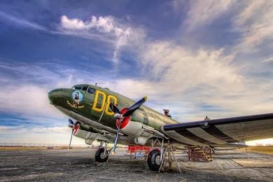 Dc3 Dakota The Greatest Plane Ever Made Hdr HD Desktop Wallpapers ...