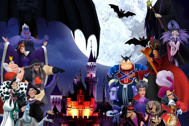 Disney Villains Halloween Wallpaper Images