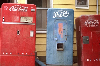 Old Coke Machines Pepsi Missouri Wallpapers