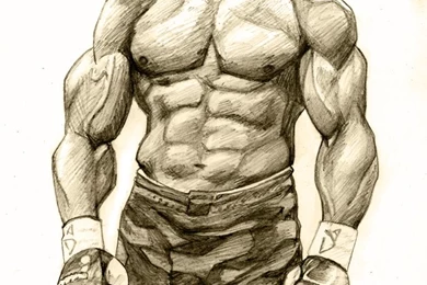Jon Jones Drawing. Might Do More. : MMA