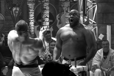 Bob Sapp's Face When Overeem Gives Him The Finger (from The Latest ...