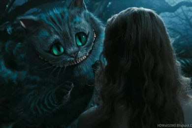 99walls Cat In Alice In Wonderland Wallpapers