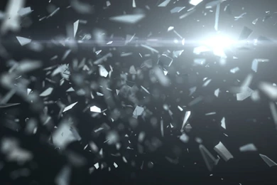 Broken Glass Shattered Crack Abstract Window Bokeh Pattern ...