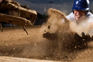 1366x768 Motivational, Baseball, Base, Base Slide, Slider ...