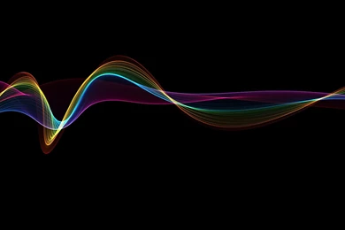 Abstract Black Rainbow Line 1080 HD Wallpapers