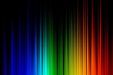 Wallpapers Black, Rainbow, Digital Rainbow.