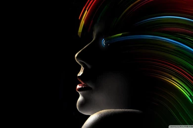 Download Rainbow Smoke Contrast Wallpapers 1920x1080