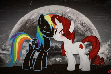 Blackrainbow Dash X Rosi Rose Wallpapers Antique By Stroina On ...
