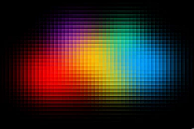 Download Wallpaper: Rainbow On Black Background, Download Photo ...