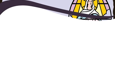 The Virgin Mary Powerpoint Templates   Black, Religious   Free PPT ...