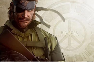 Metal Gear Solid 3 Big Boss Wallpapers