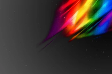 Abstract White Multicolor James Google Chrome Colorful Chromatic