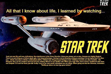 Star Trek Enterprise NCC1701 In Space, Free Star Trek Computer ...