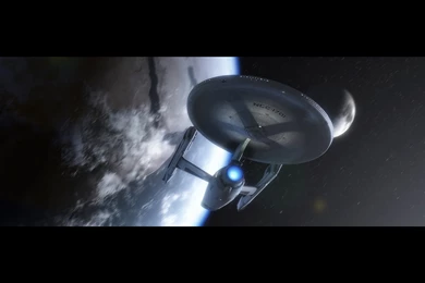 Star Trek Magnificent USS Enterprise NCC 1701 Breaking Orbit, Free ...