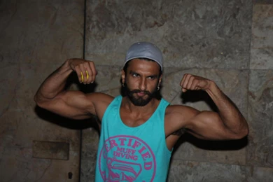 Ranveer Latest Photos In New Hairstyle