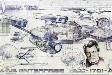 USS Enterprise NCC 1701 A Plan Wallpapers   HD Wallpapers Expert