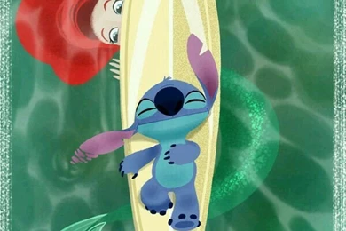 Stitch & Little Mermaid