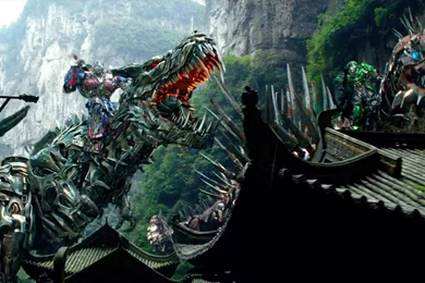Optimus Prime On Dinobot Wallpapers