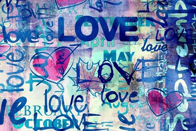 Romantic Love Heart Shaped Couple Desktop Wallpapers － Other ...