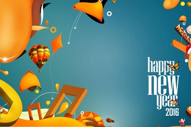Cute Wallpapers For Happy New Year 2016