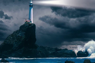 Lighthouse Paintings   Wallpaper.