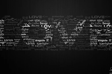 Love Typography Wallpapers