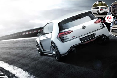 Volkswagen Design Vision GTI Concept   Rear
