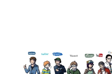 Facebook Internet Google Youtube Twitter Myspace Wikipedia ...