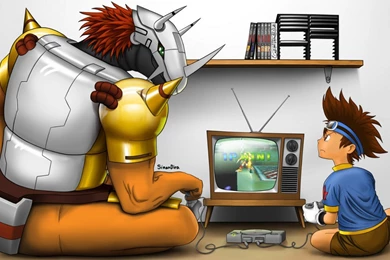 Digimon Battle Wallpapers (16:9) 1366x768 By SinanDira On DeviantArt