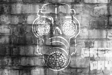 Green Day Wallpapers (Gas Mask) 1366x768 Px By Miktik On DeviantArt