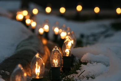 Outdoor Lighting, Winter HD Desktop Wallpapers : High Definition ...