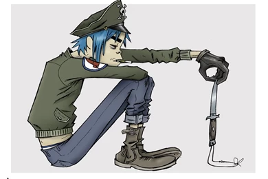 Gorillaz 2d