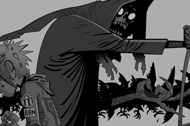 1366x768 Gorillaz, Hood, Spit, 2d, Death Wallpapers And Pictures 64414