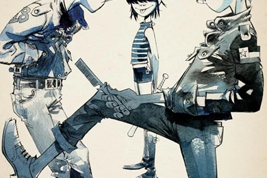 Wallpapers Gorillaz Llevate Alguno!   Taringa!