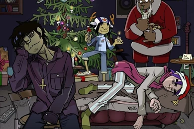 2d Christmas Merry Christmas For Gorillaz – Entertainment Music HD ...