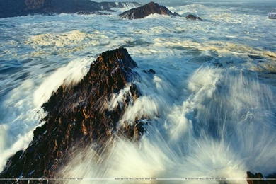 Atlantic Ocean Near Grosse Bucht, Namibia Wallpapers