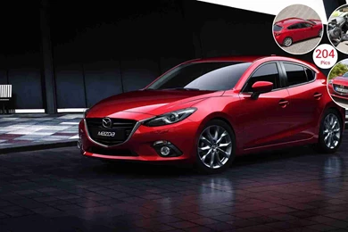 2014 Mazda3 Hatchback   Front