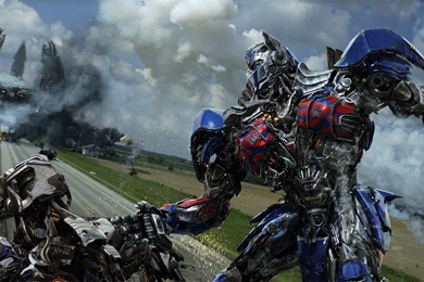 Optimus Fighting Transformers 4 Wallpapers HD
