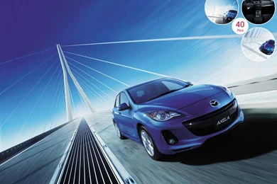 2012 Mazda 3   Front