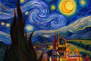 Starry Night Iphone 6 Wallpapers