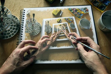 Recursive painting artistic hd wallpaper 1920x1080 4331.jpg